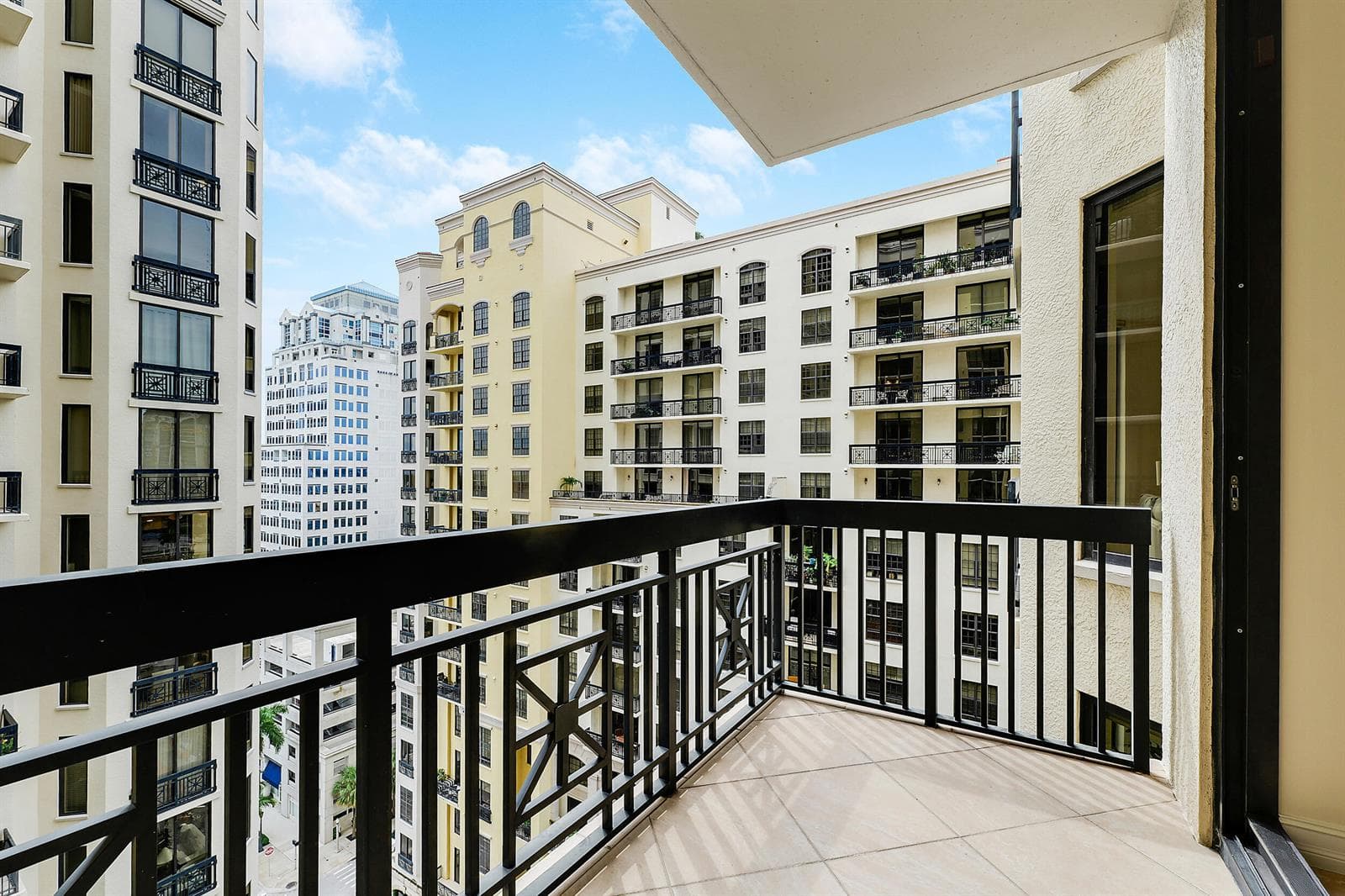 Balconies and views