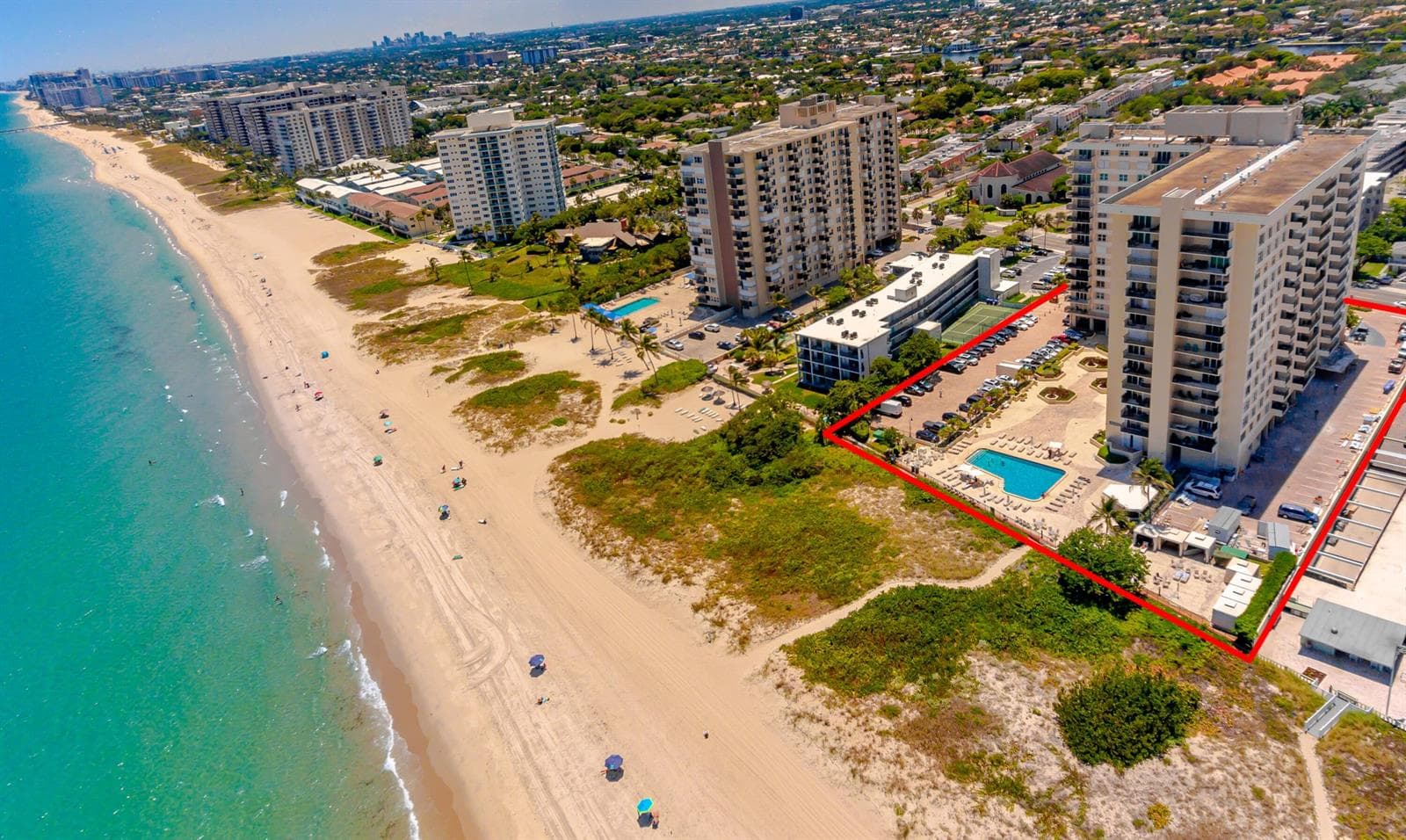 building beach