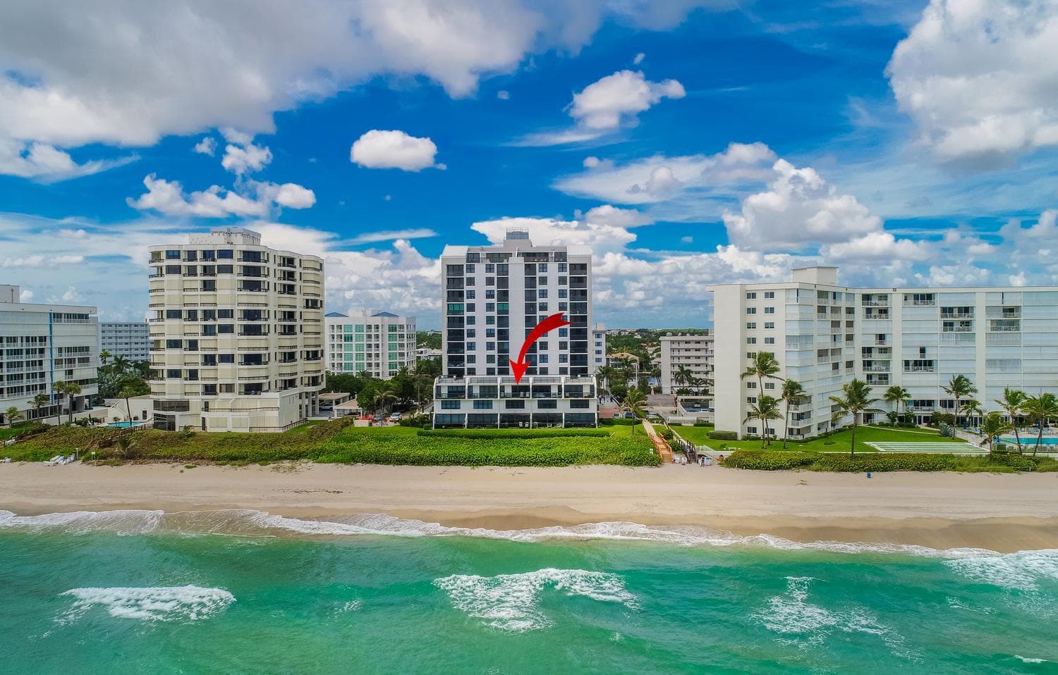 oceanfront building