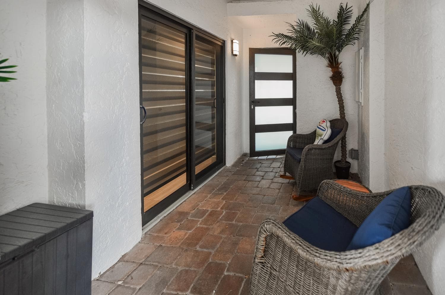 front patio entrance