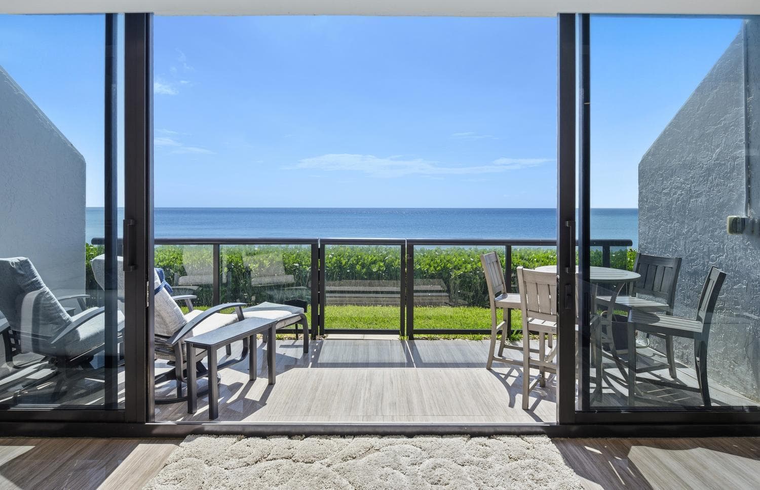 walk out patio