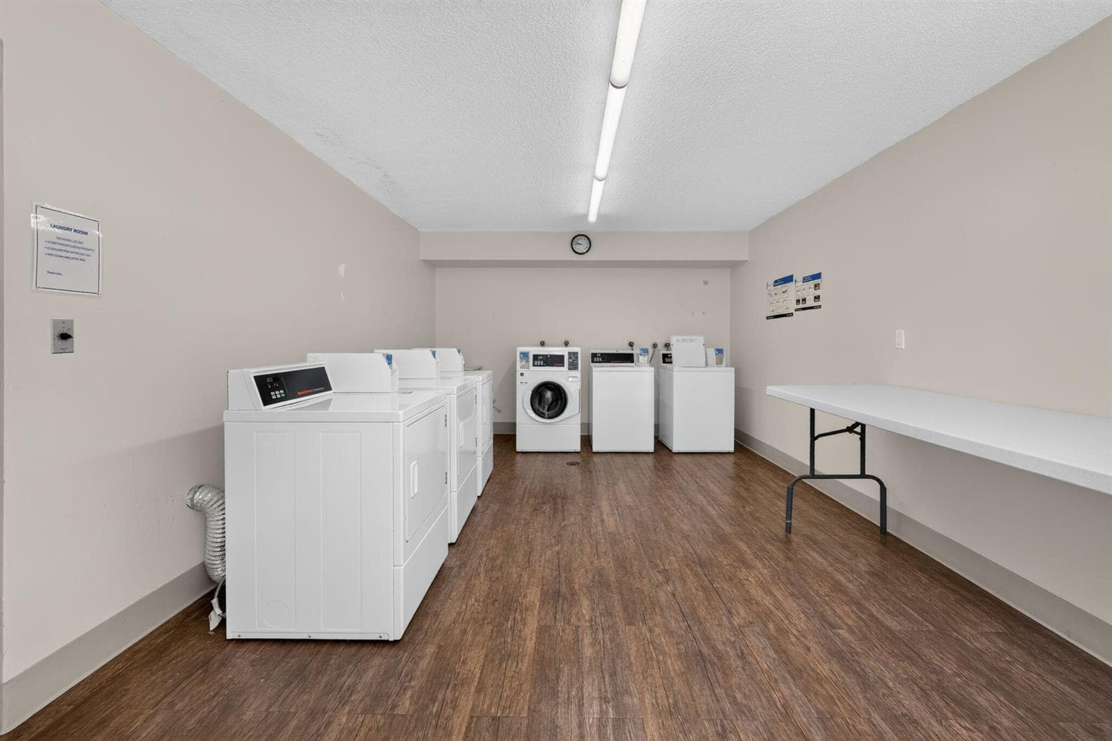 Breezeway Laundry Room Just Steps Away