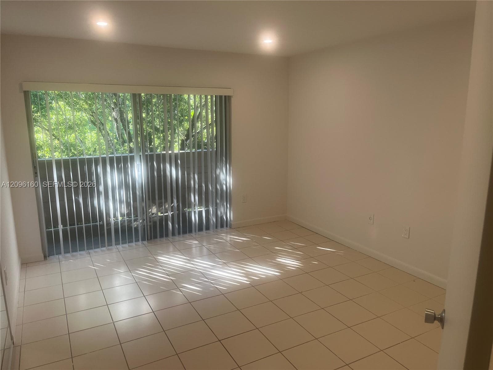 2nd bedroom leading to Private Balcony
