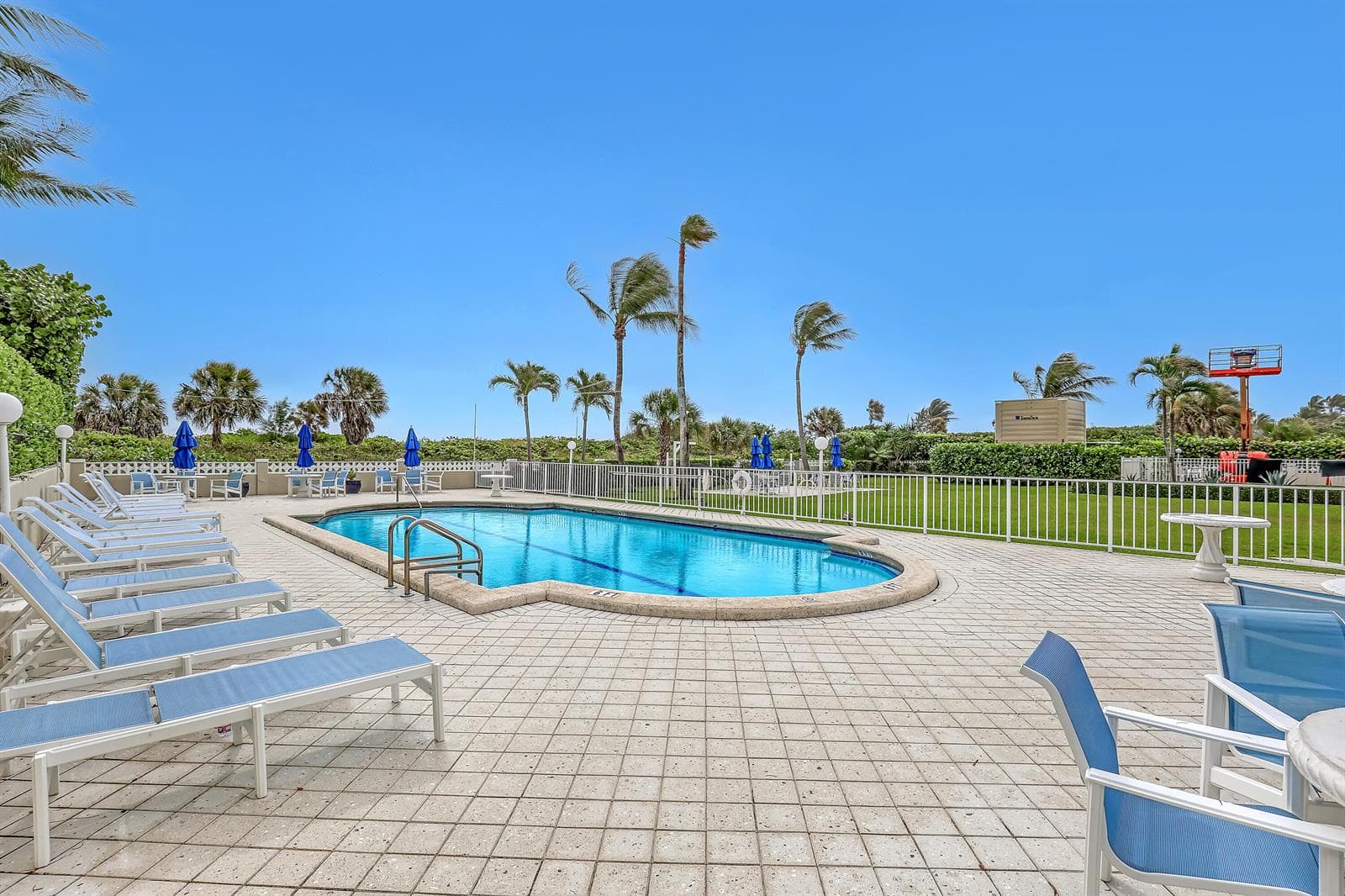 pool area
