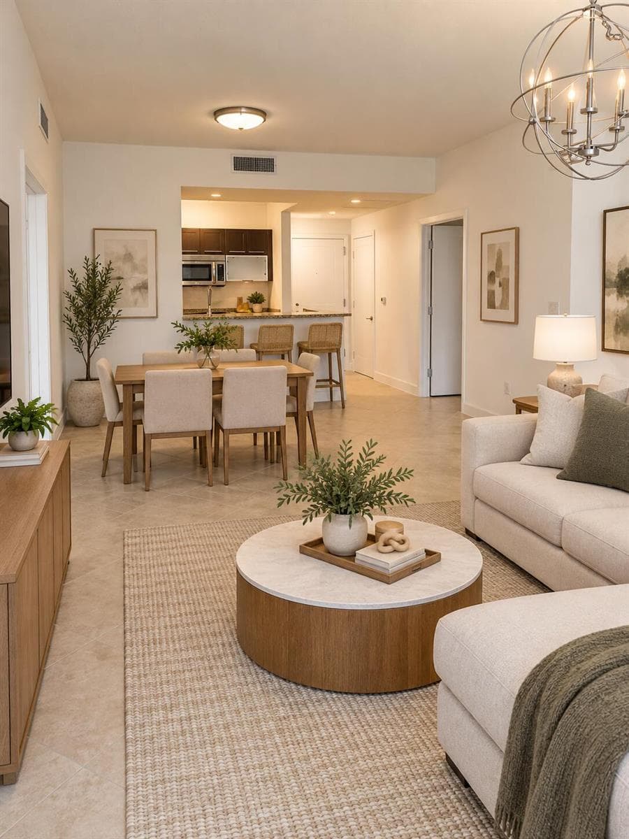 Staging Great room
