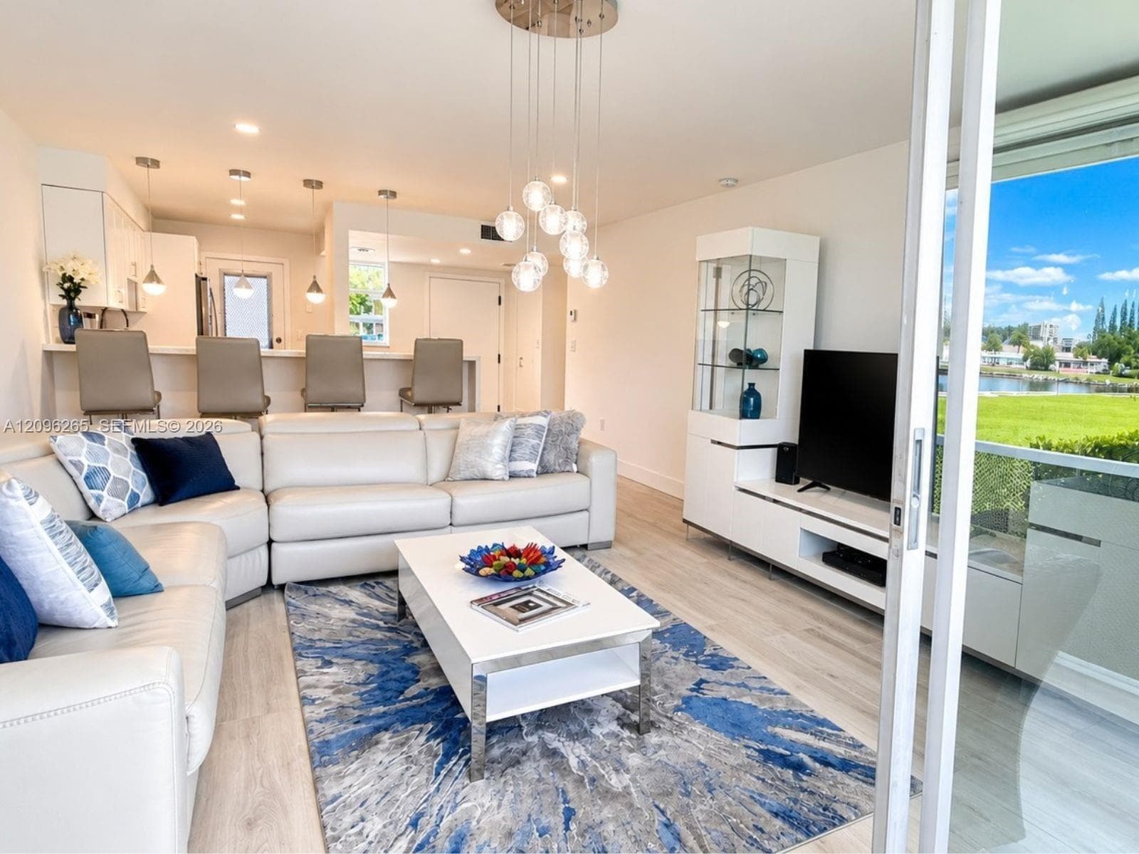 Bright open-concept living area with modern finishes and natural light.