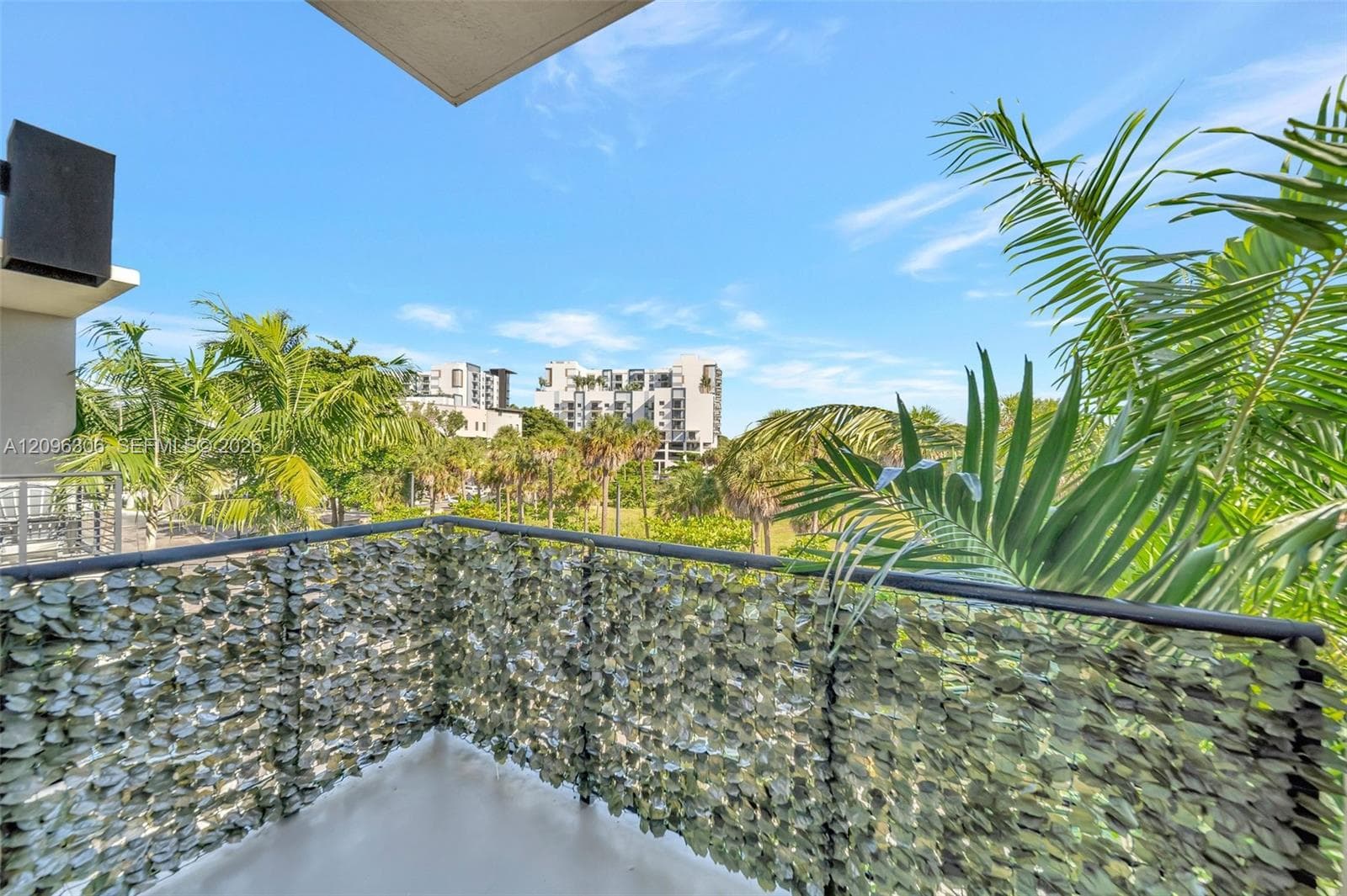Balcony off of guest bedroom