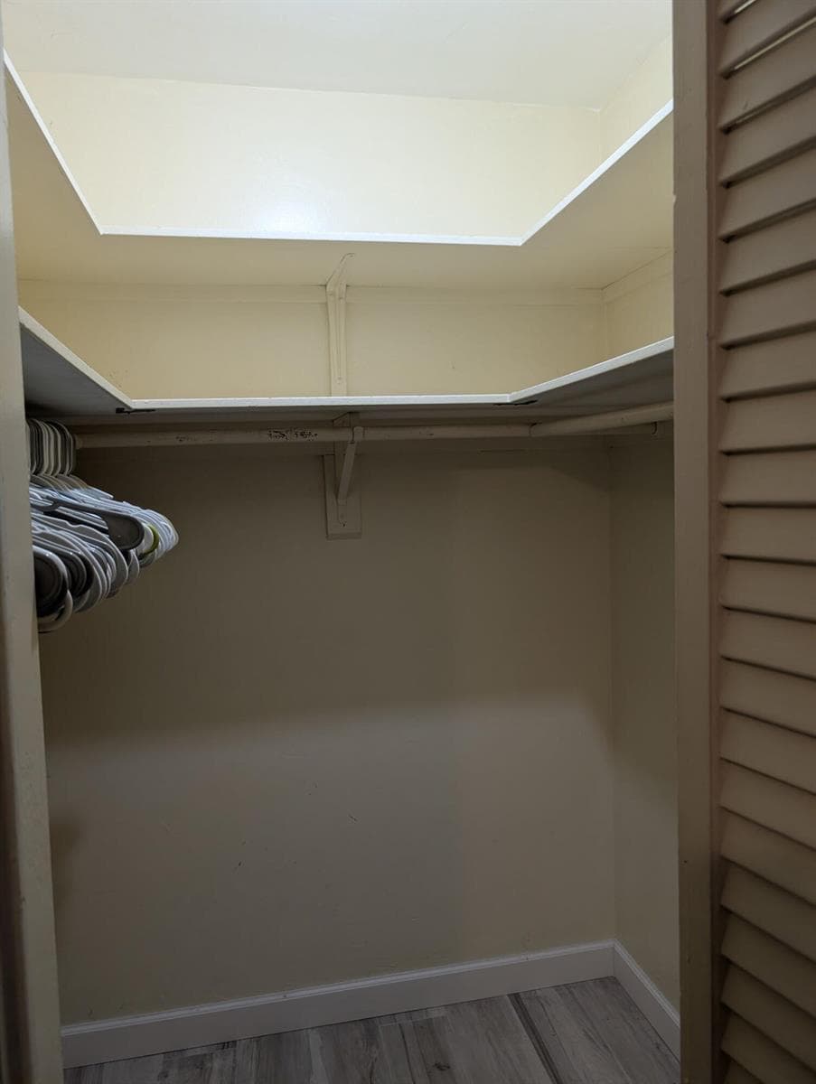 Maria walk in closet