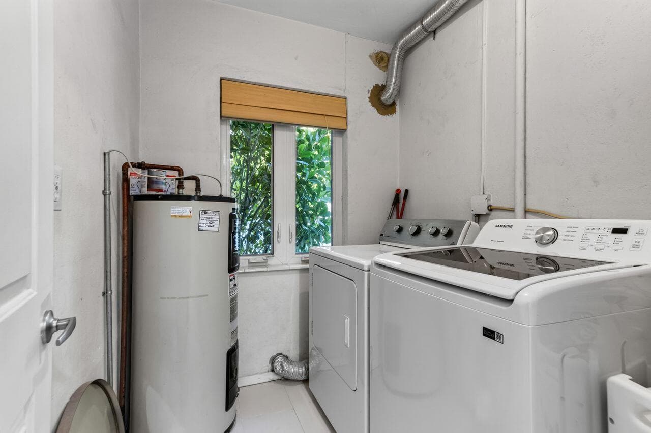 Washer and Dryer