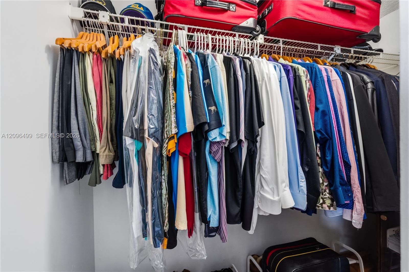 Primary closet