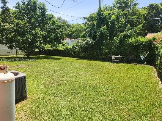 Huge yard