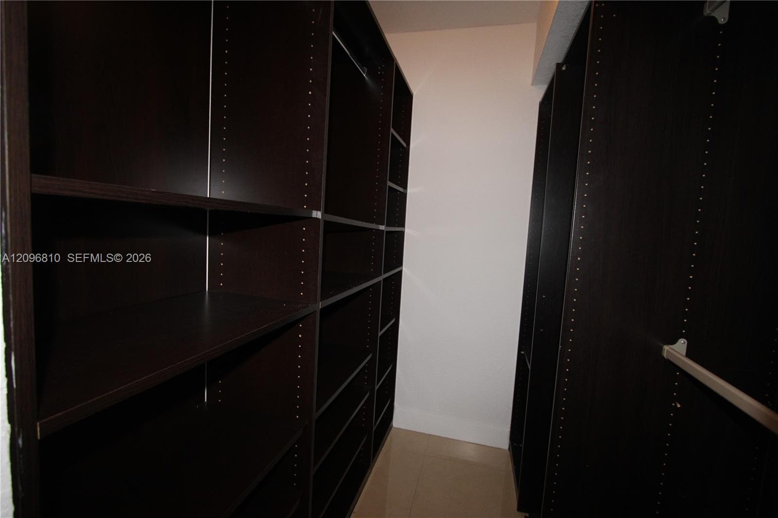 Master closet