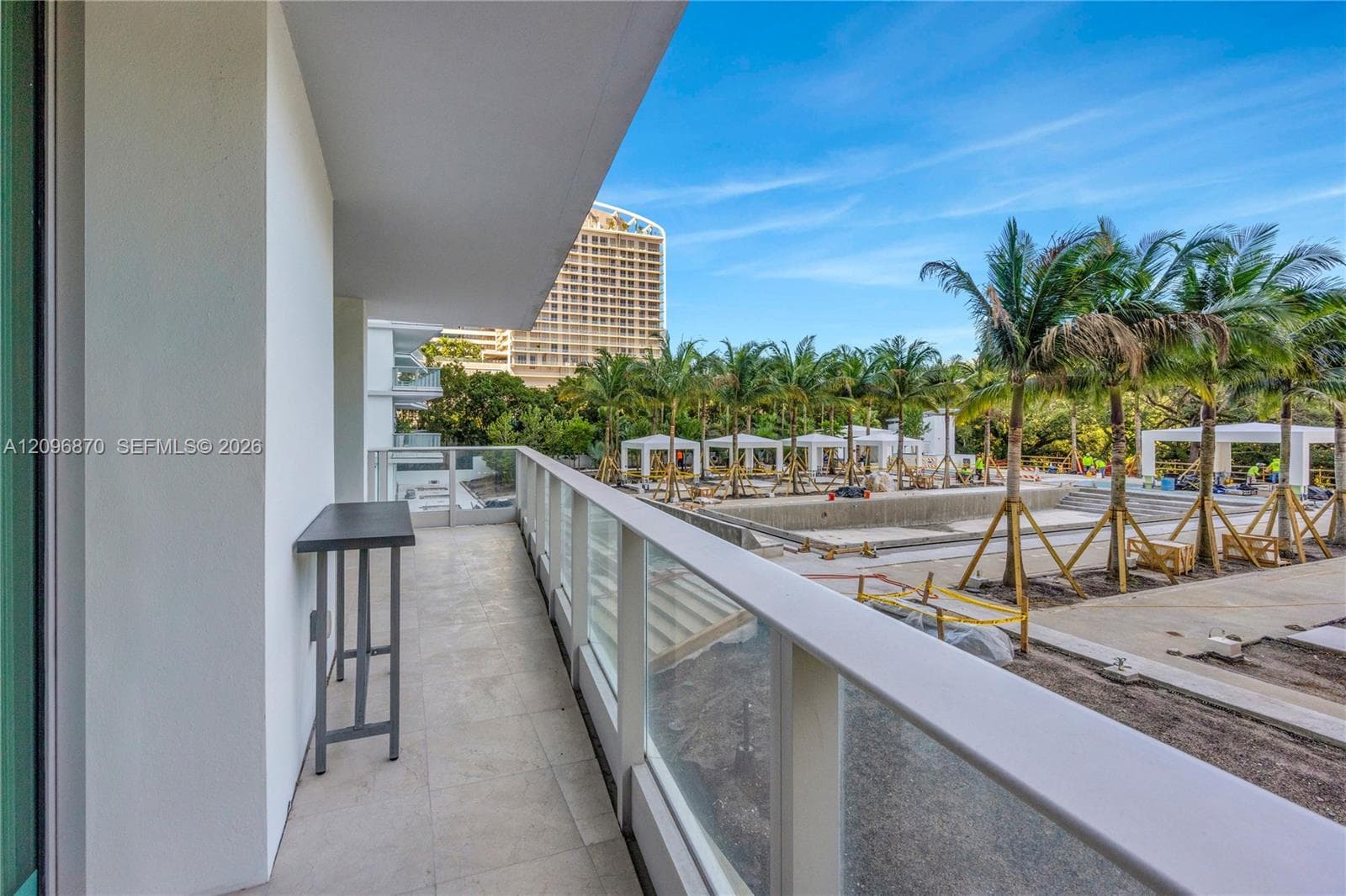 Current pool deck construction progress, Sept 28, 2026
