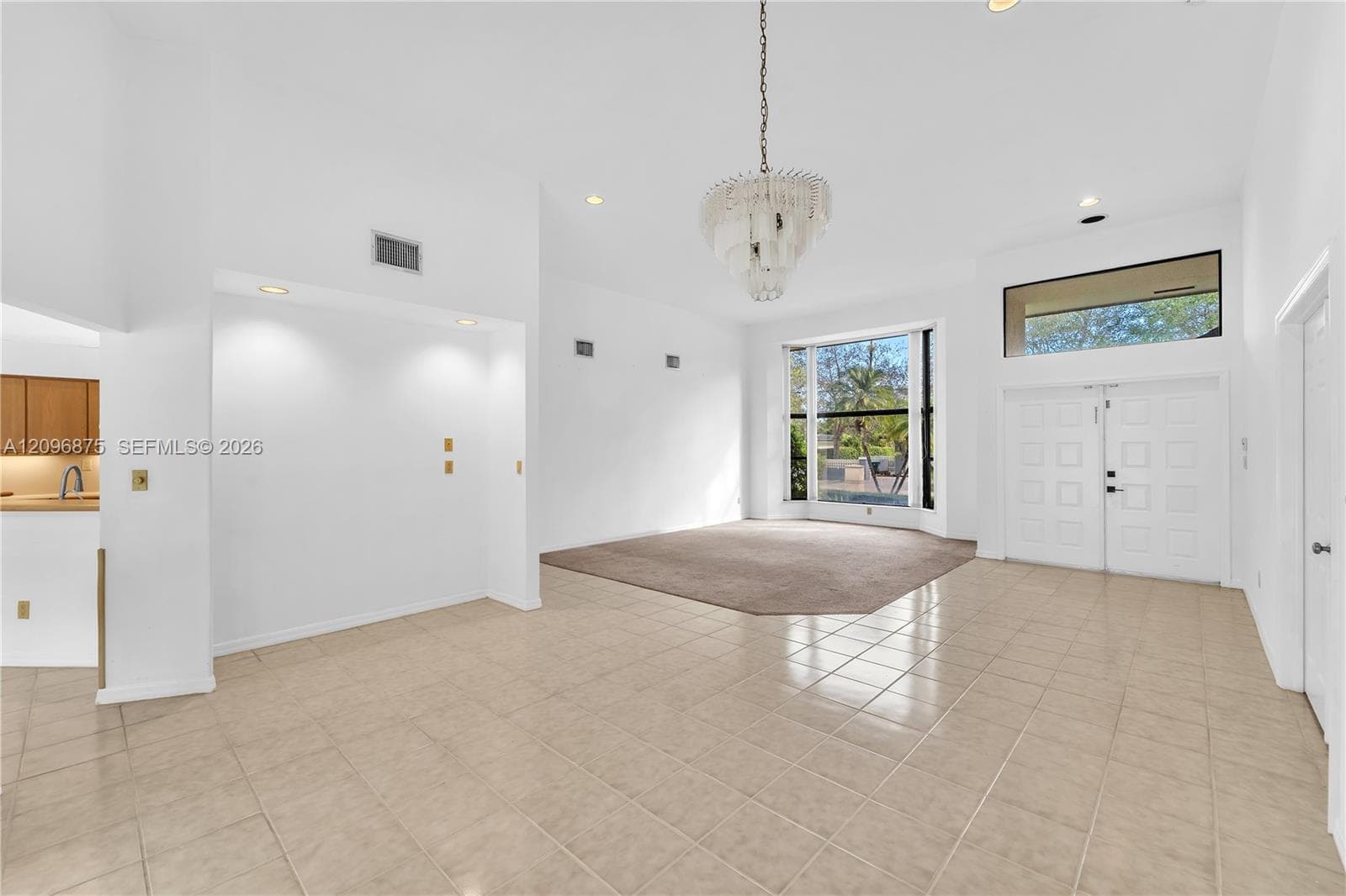 CARPET HAS BEEN RECENTLY REPLACED WITH VINYL PLANK FLOORING