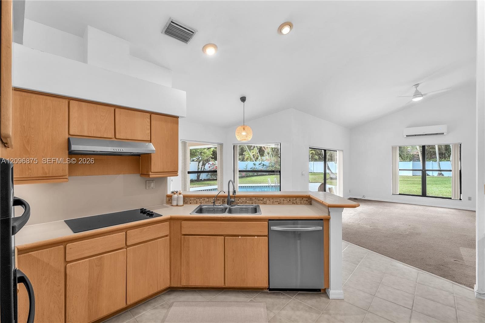 CARPET HAS BEEN RECENTLY REPLACED WITH VINYL PLANK FLOORING