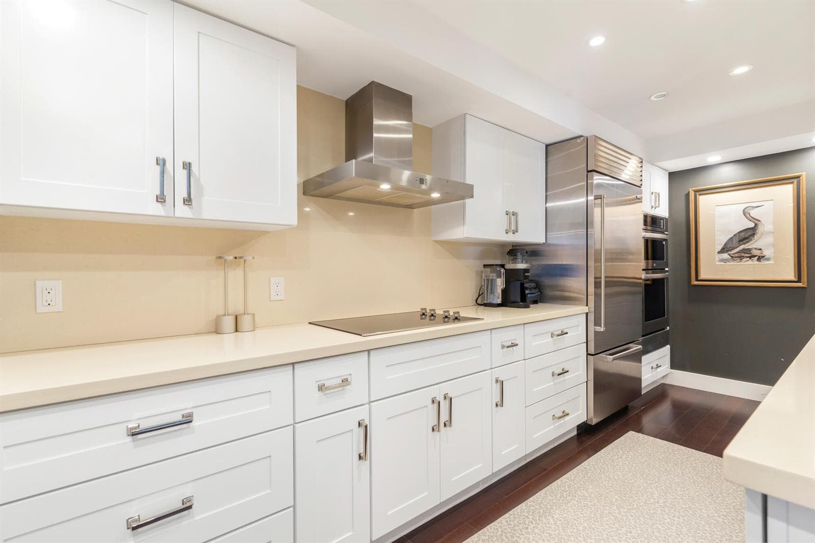 Kitchen with double oven