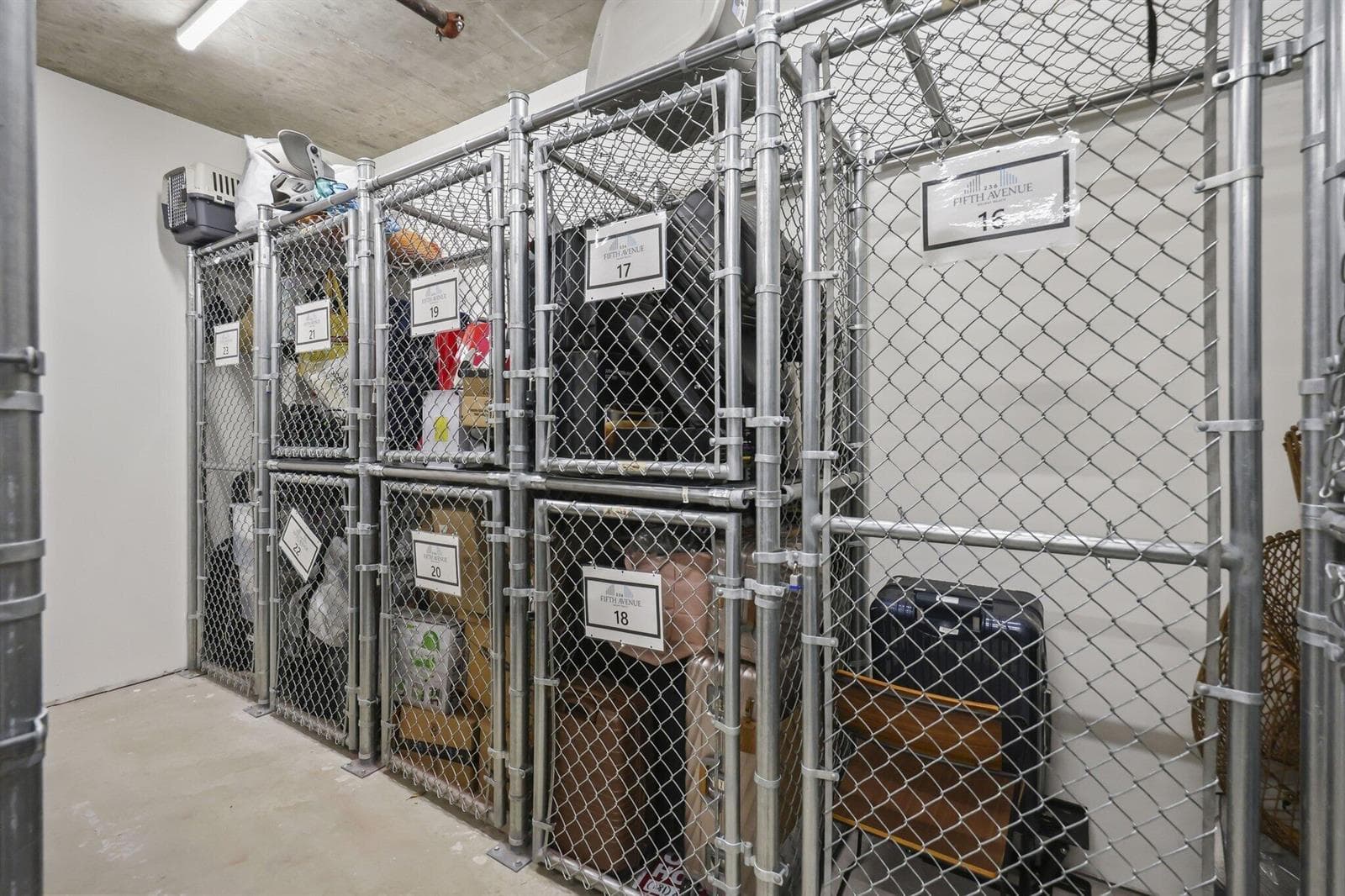 condo storage lockers