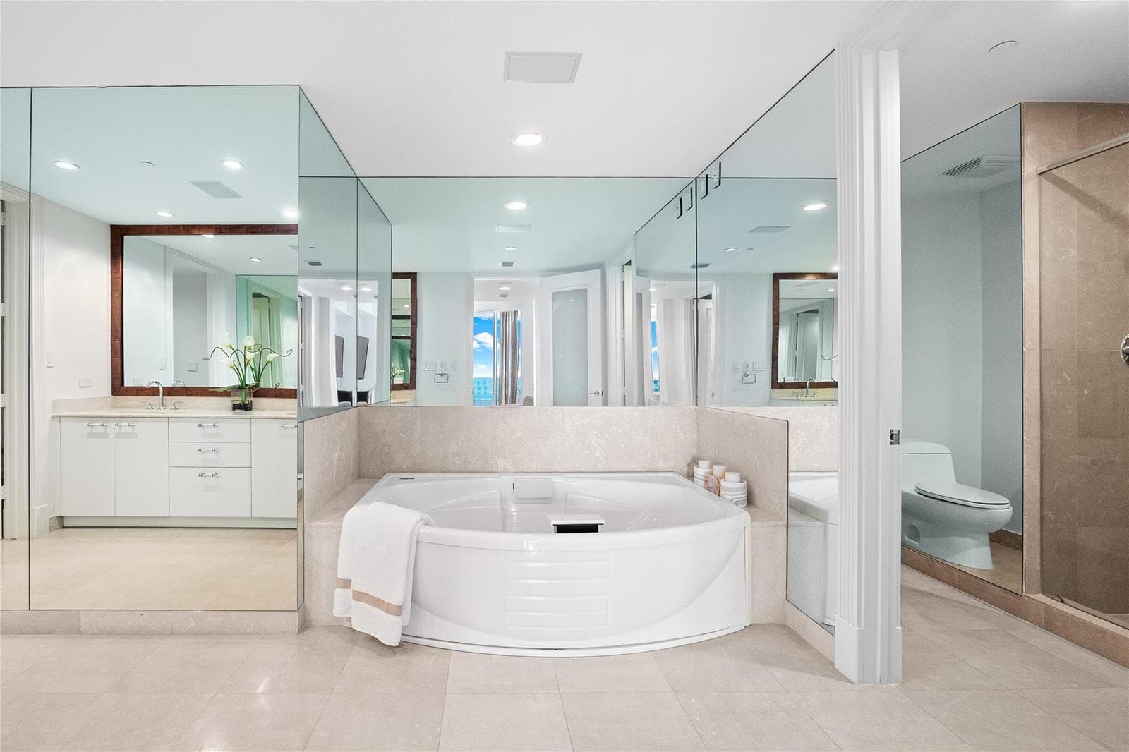 Separate Tub & Shower