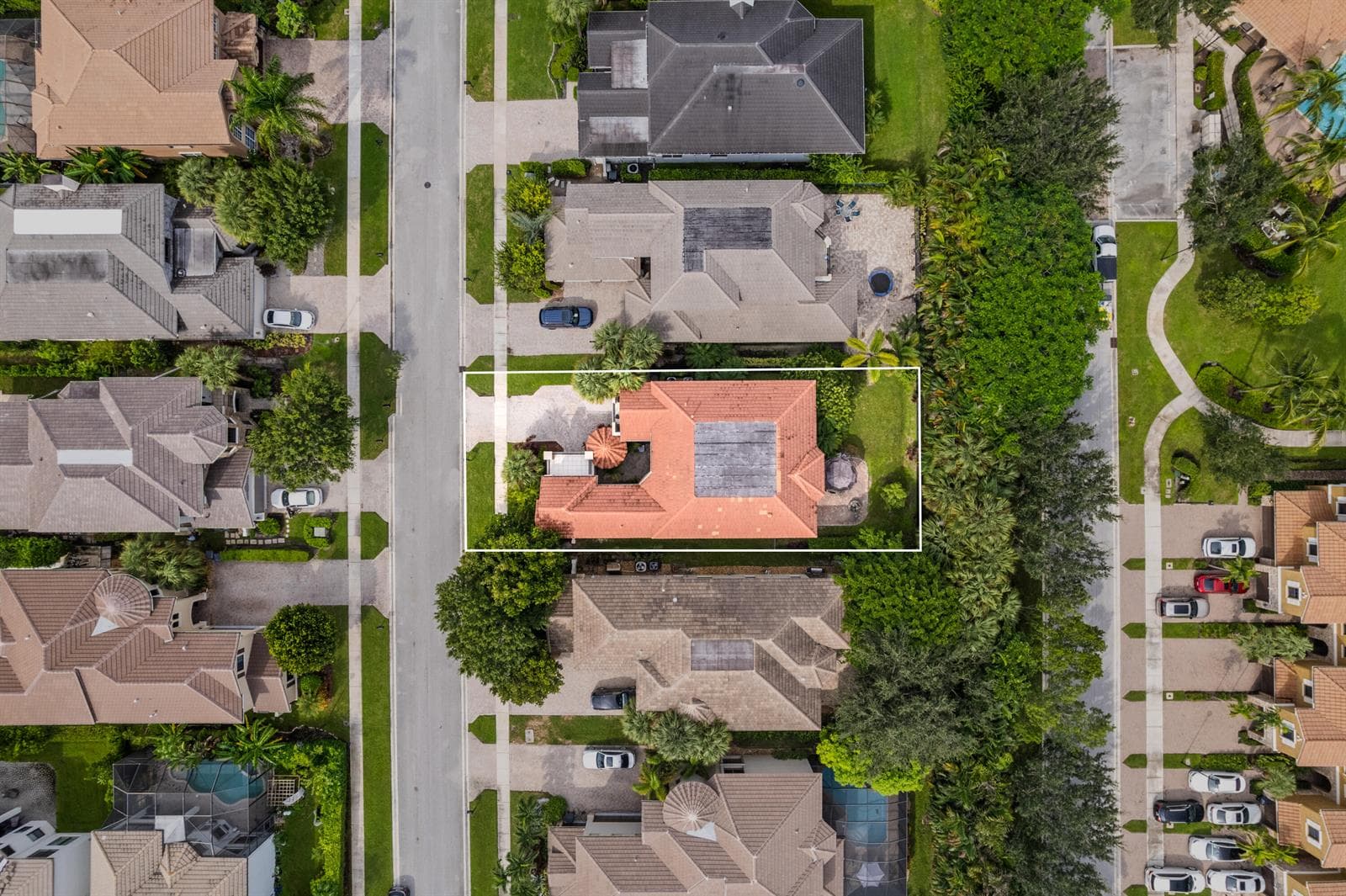 Aerial of home