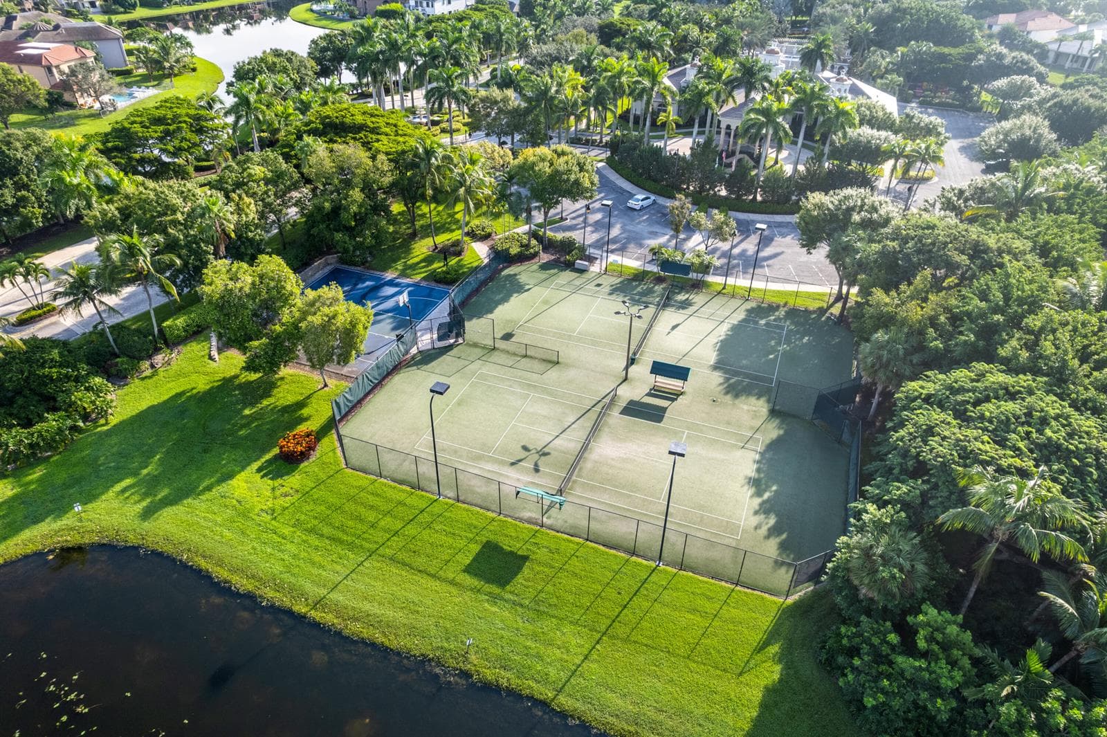 Tennis courts