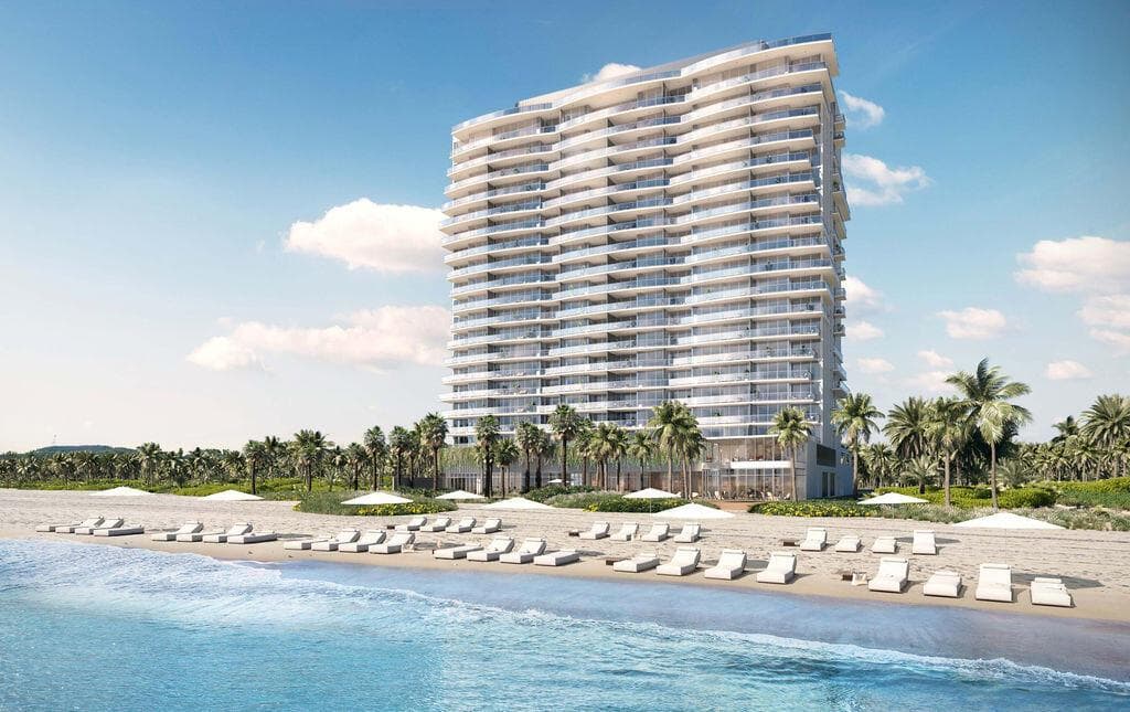 Widest Part of Pompano Beach