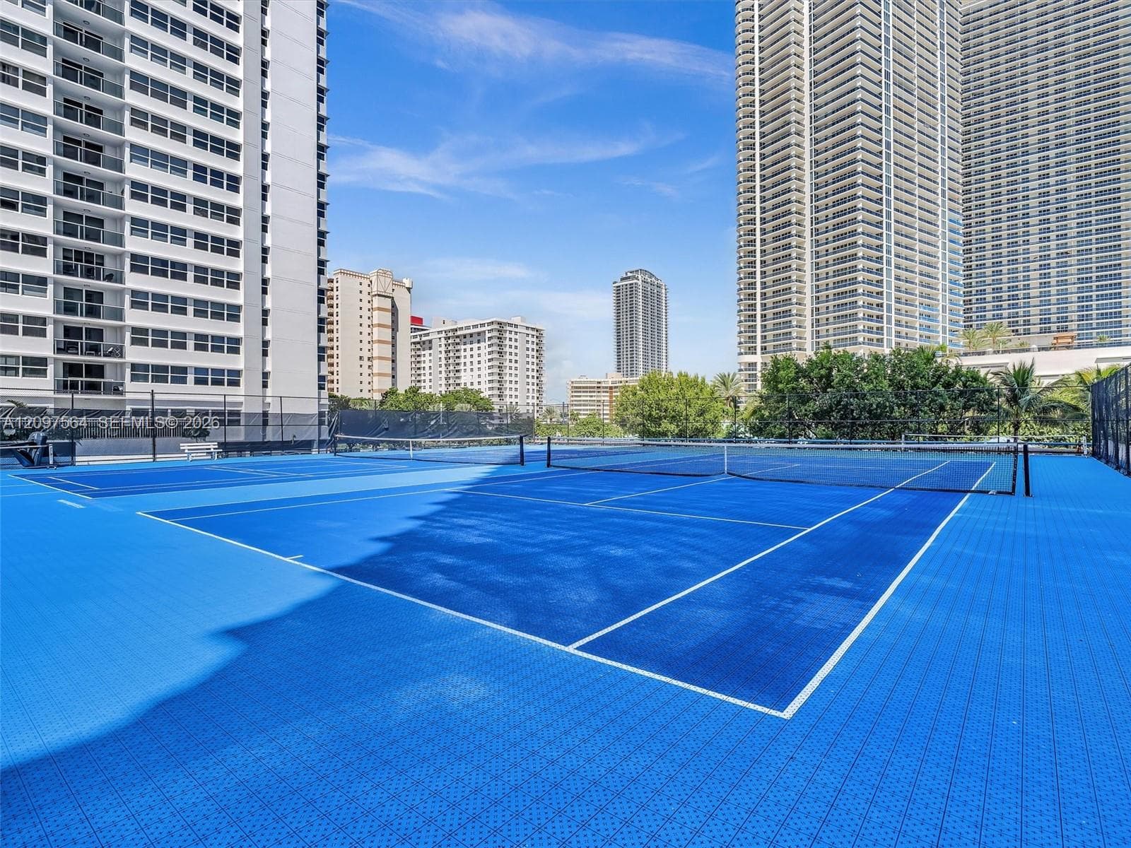 Hallandale Beach condos with tennis courts