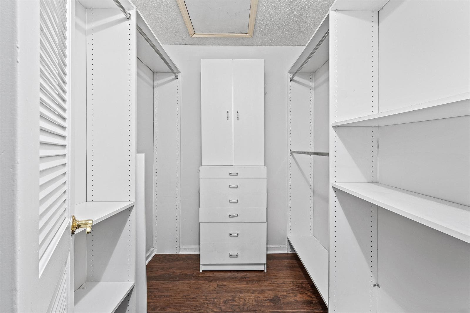 Oversized Walk-in Closet + Attic Storage