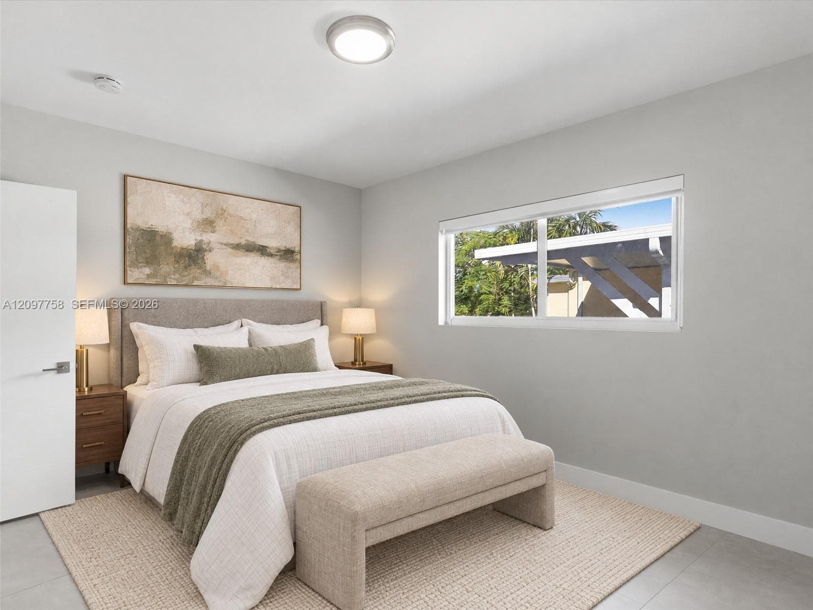 Photos with furniture have been virtually staged