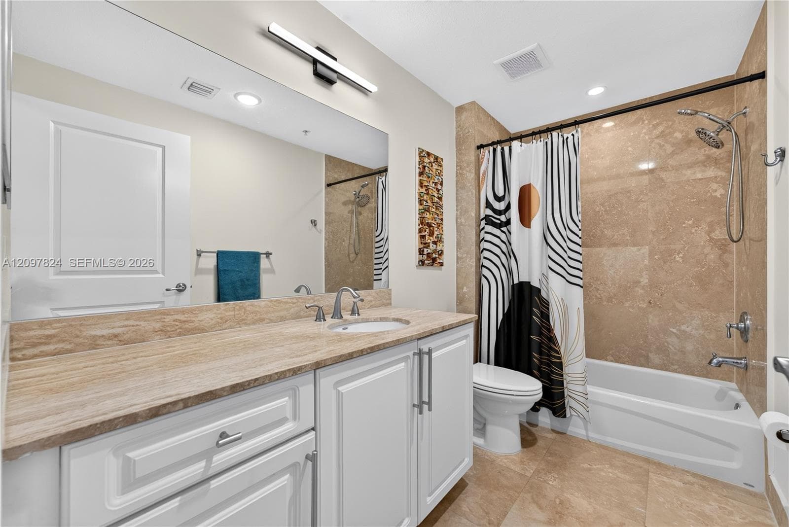 Full bath on main floor level