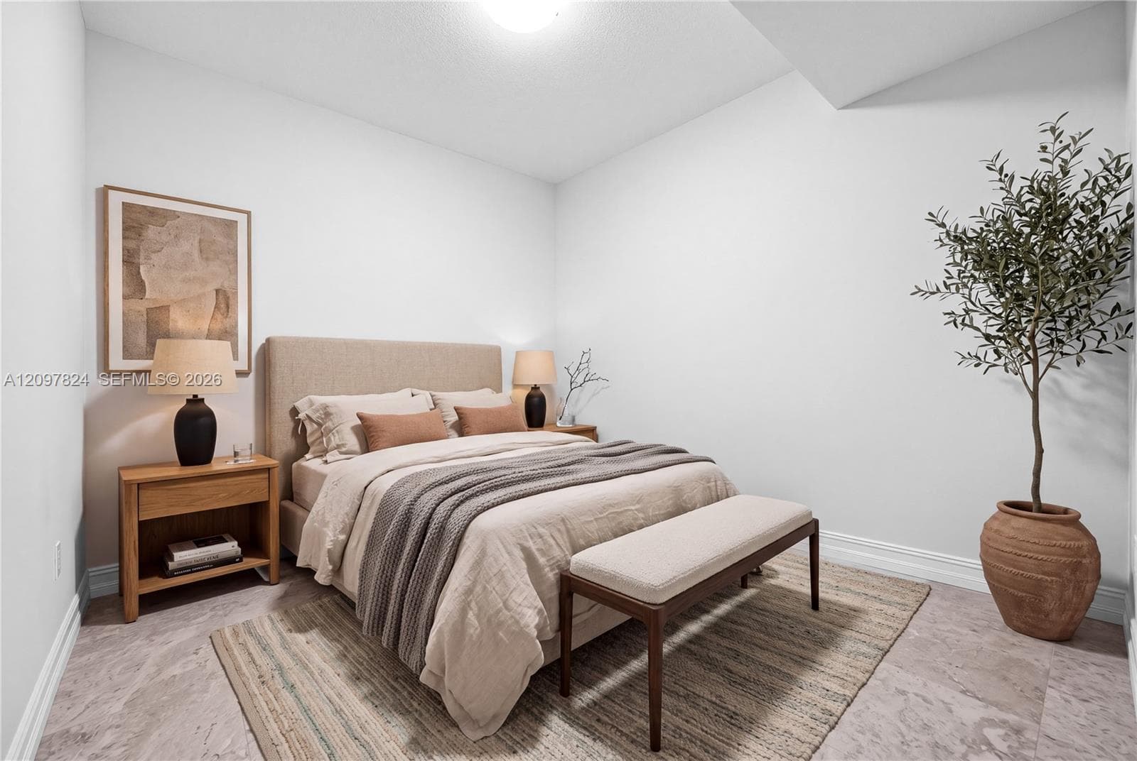 Virtually staged, easily a 3rd bedroom