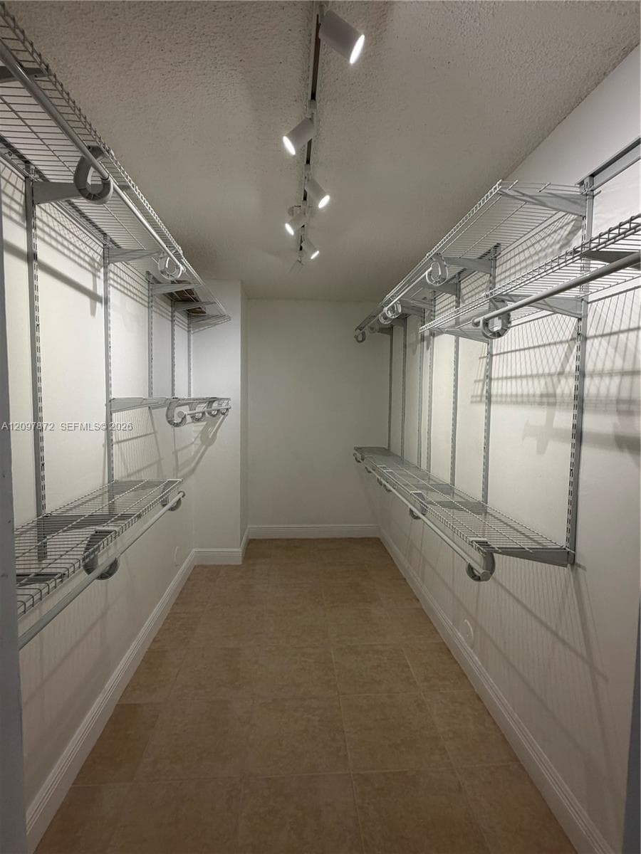 Bedroom walk in closet