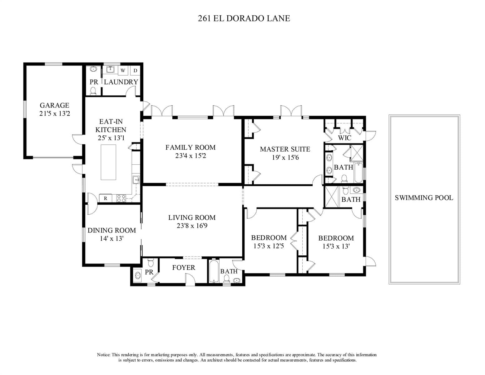 261 EL DORADO LANE