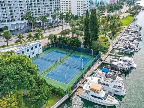 Tennis courts