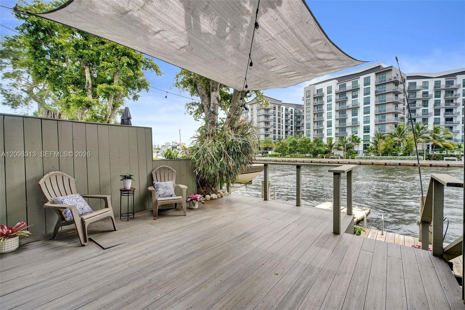 Water front deck /patio