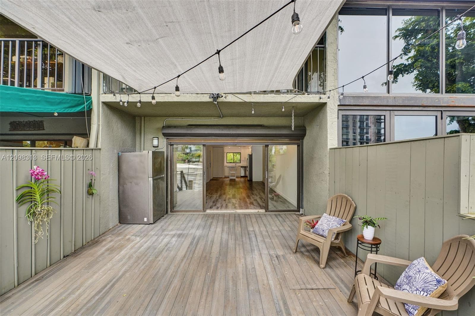 Water front deck/patio