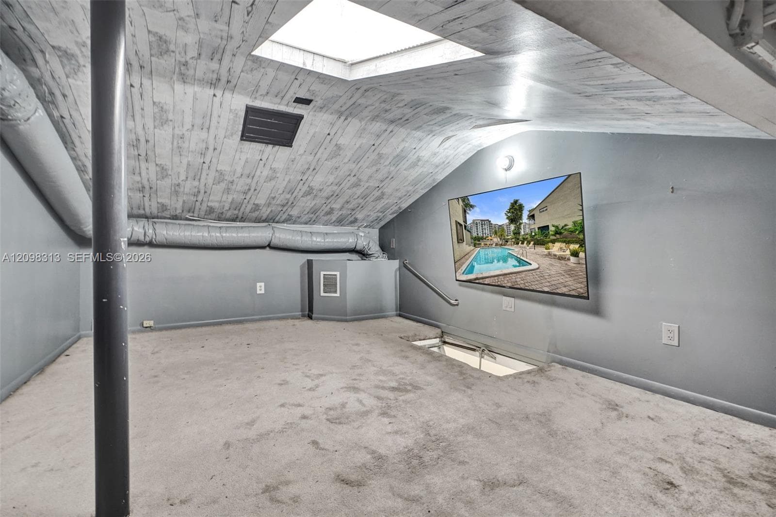 Attic + Bonus Room / den / storage
