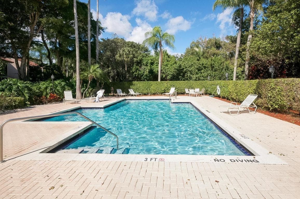 ONE OF TWO HEATED COMMUNITY POOLS