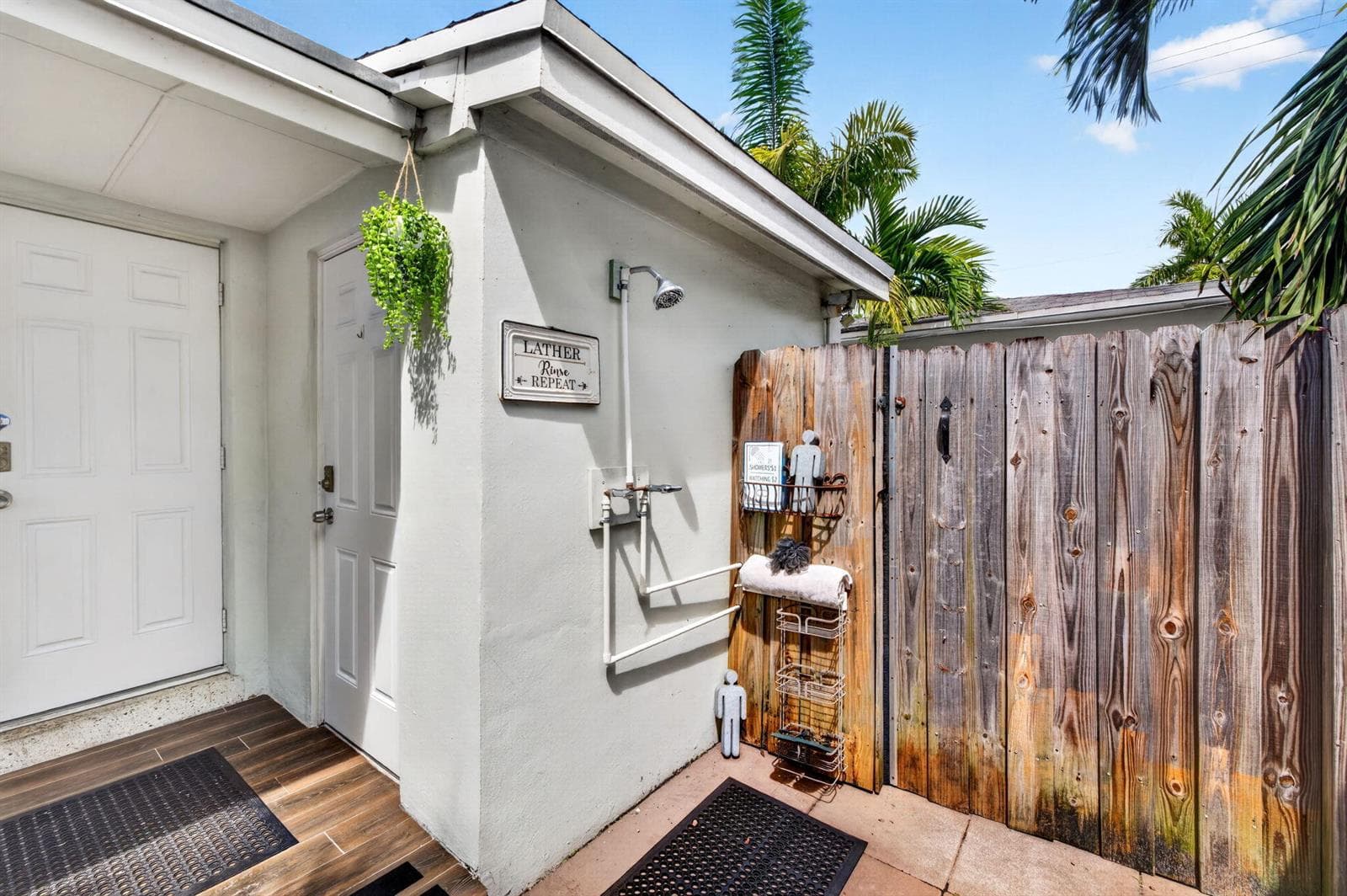 49 Outdoor Shower & Laundry