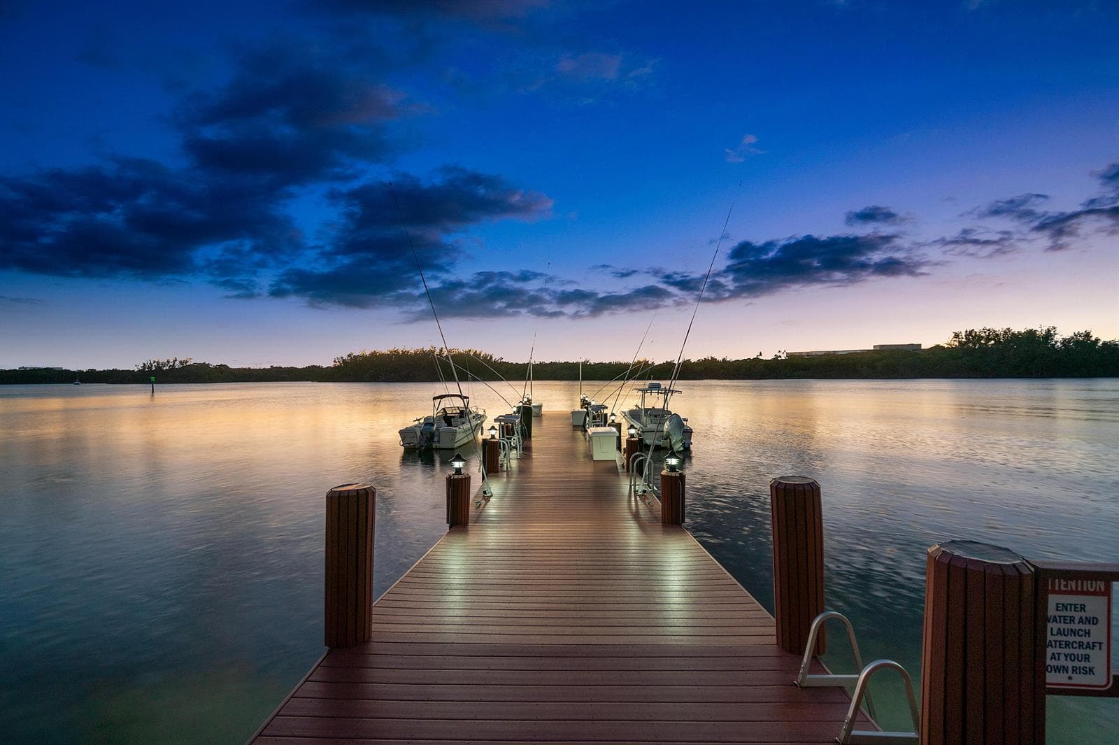 Sunset on the dock