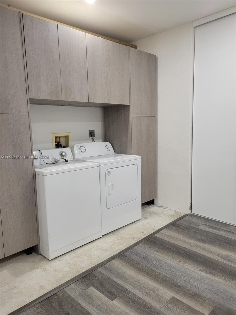 Laundry with closets