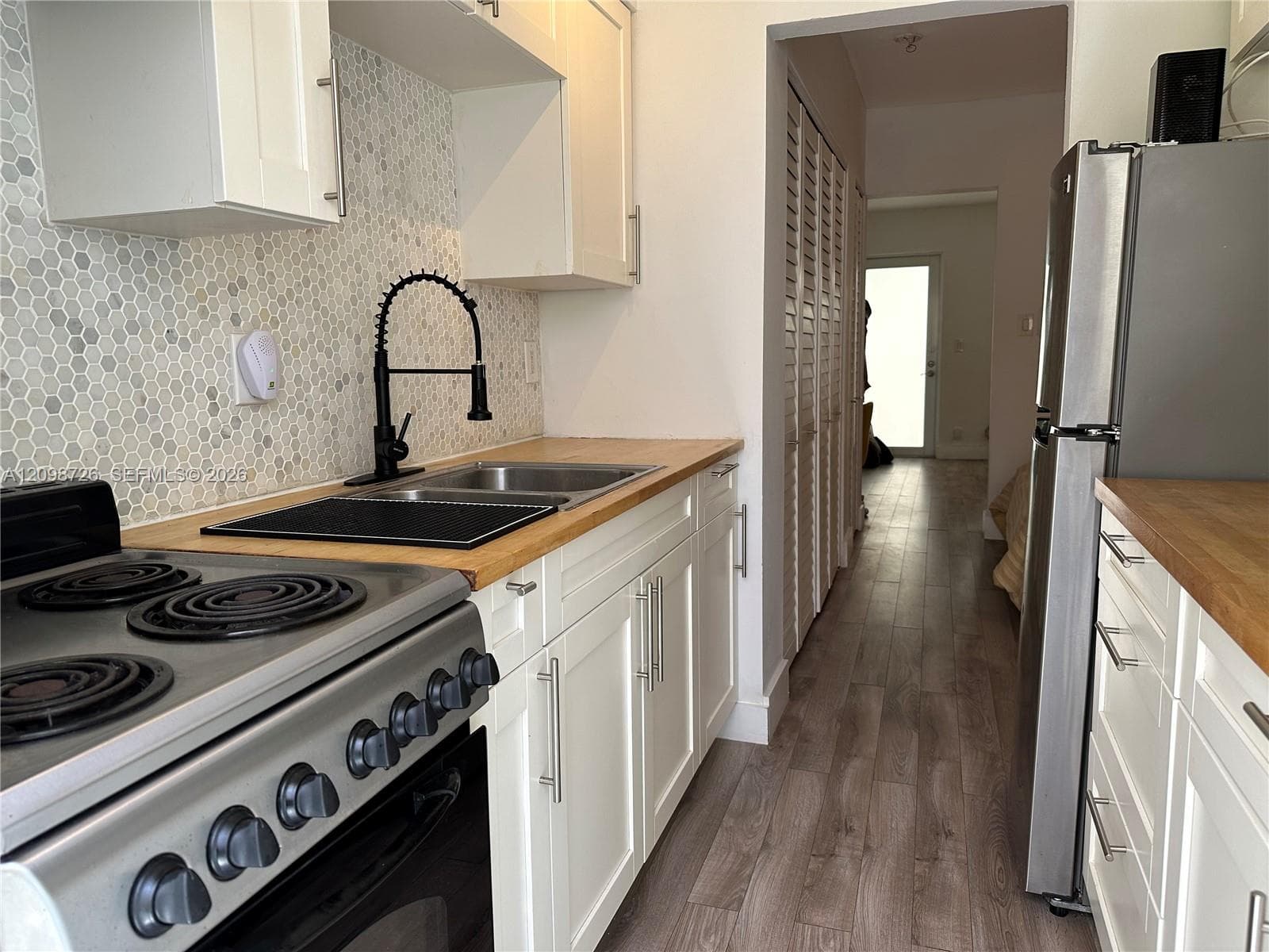 Stainless steel appliances