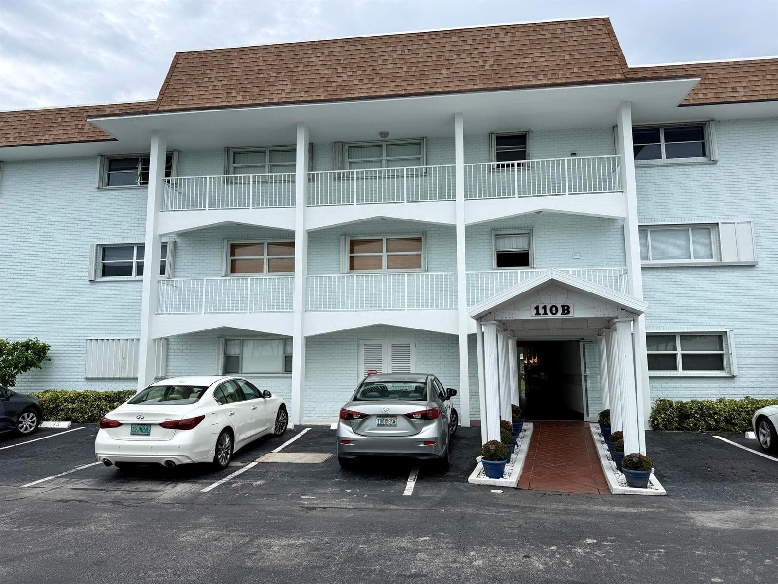 Front of Structure