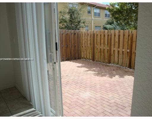 Paved Patio