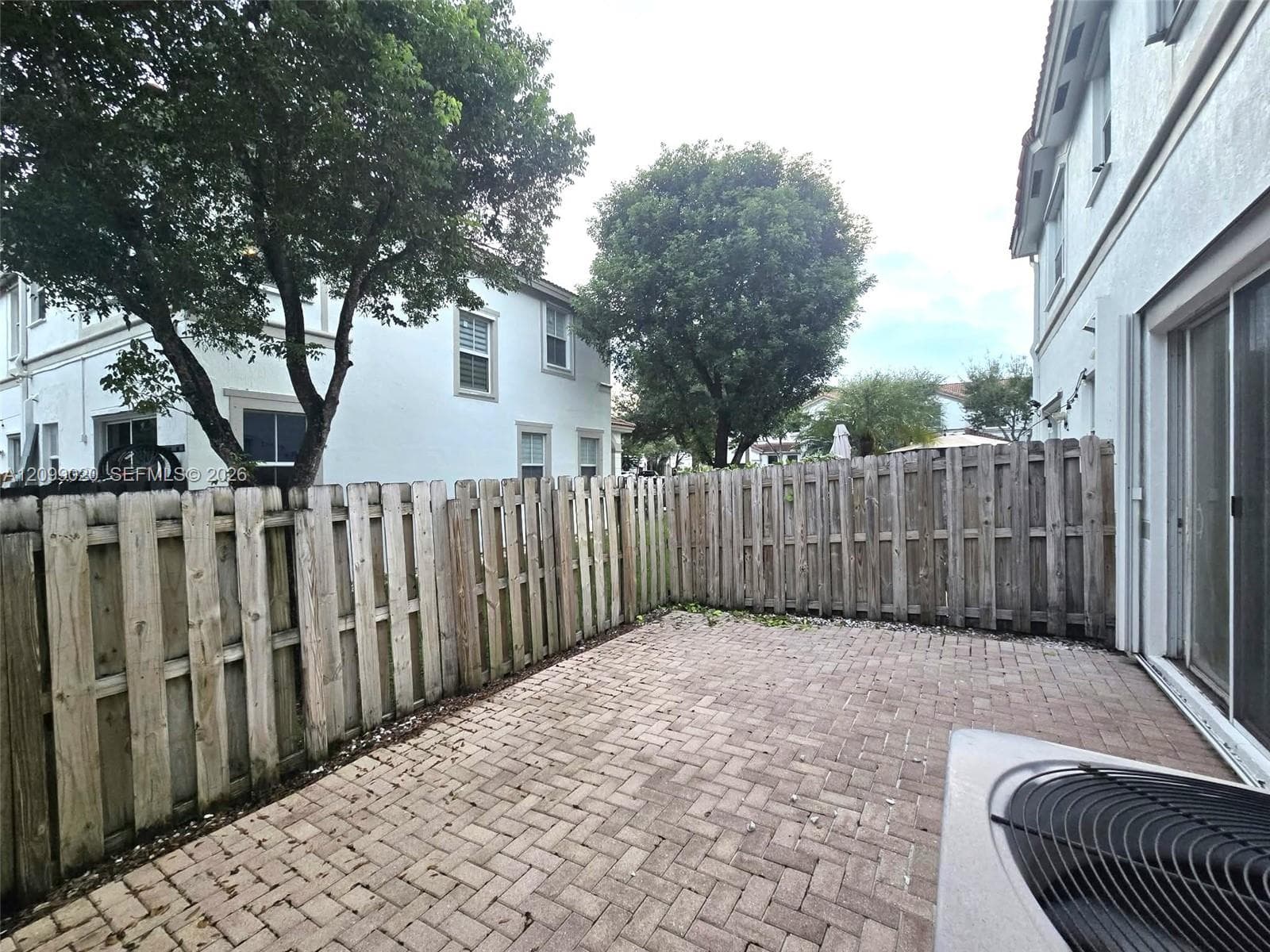 Paved Patio