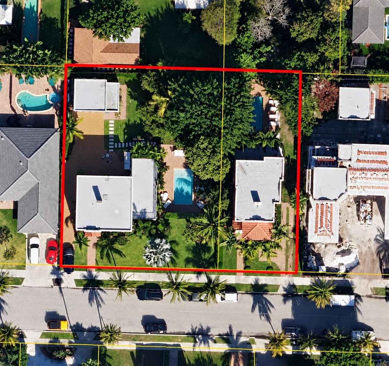 Aerial - combined lots