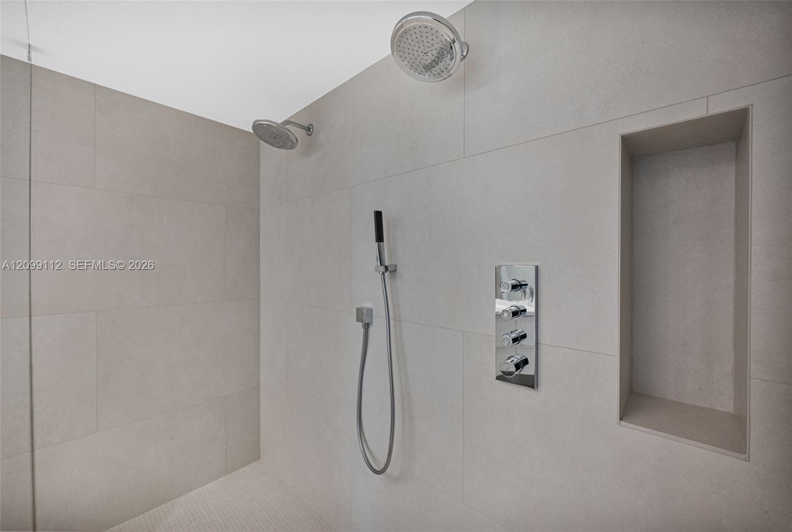 Primary Bathroom - Double Shower head