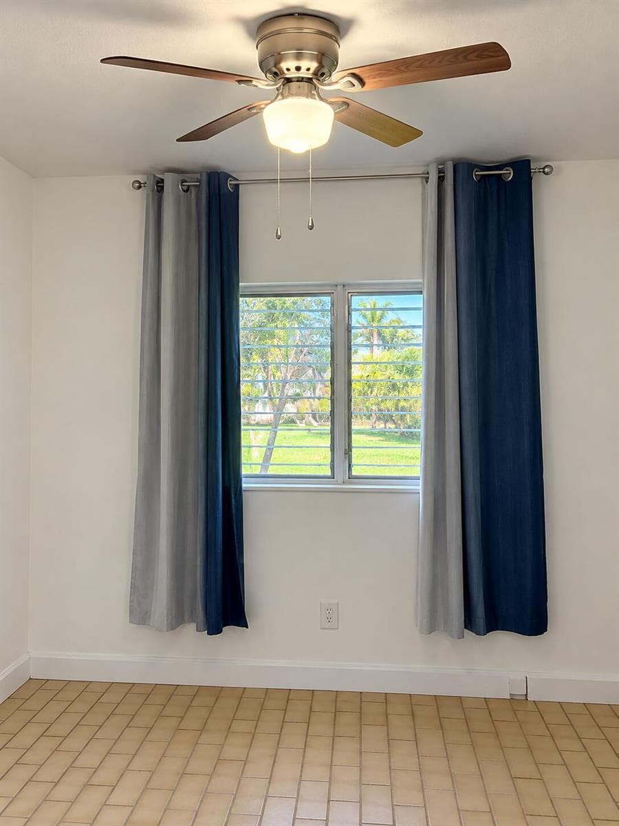 Bright Minimalist Room with Window and F