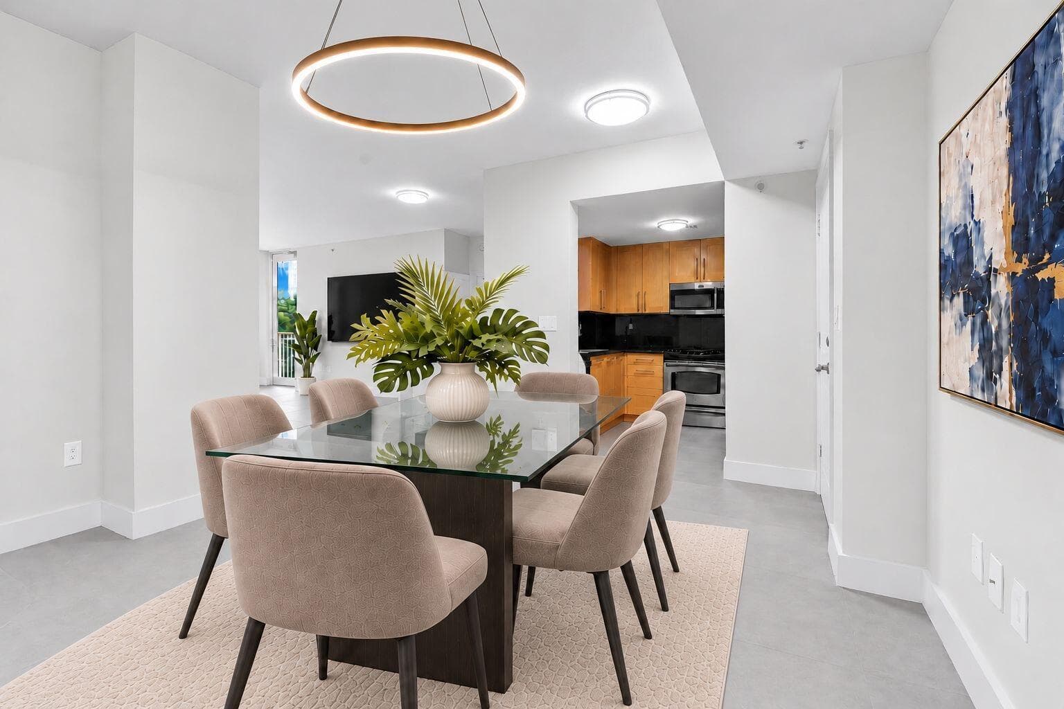 Virtually Stage Dining Room