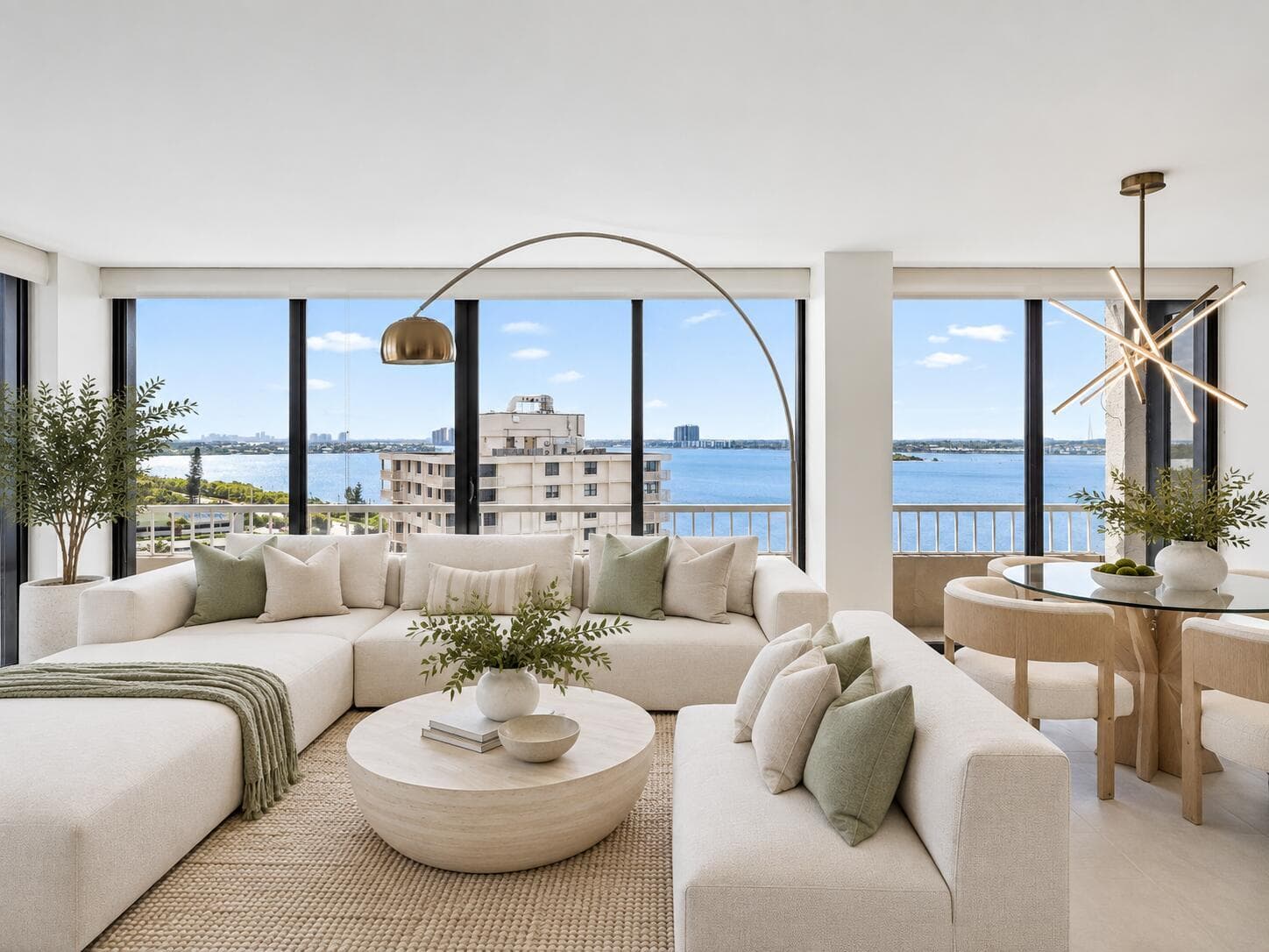 Living & Dining - Virtually Staged