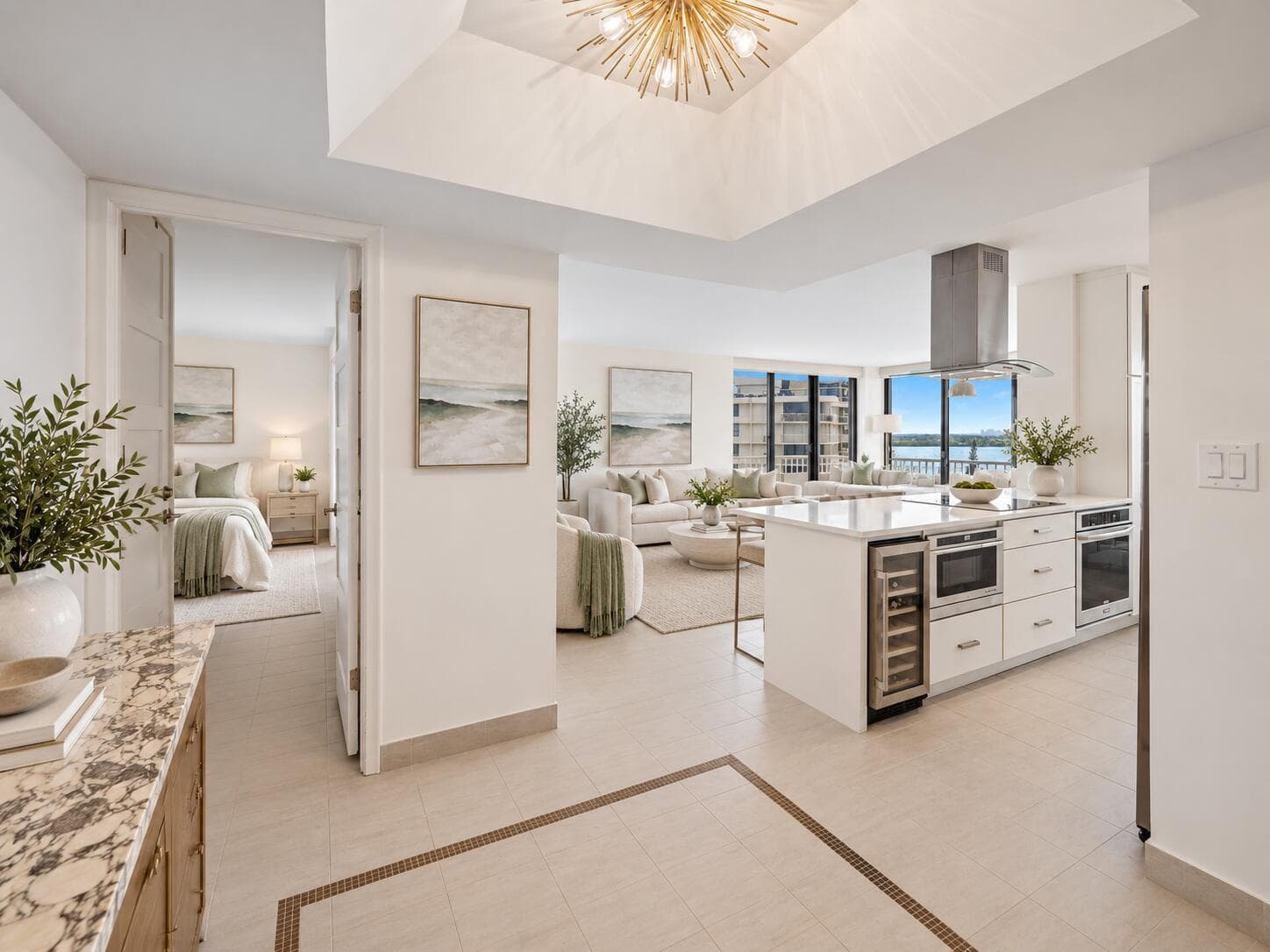 Hall - Virtually Staged